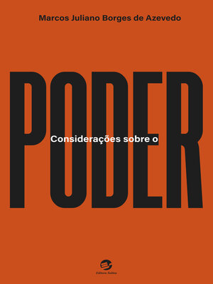 cover image of Considerações Sobre o Poder